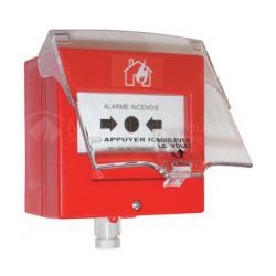 LIMOTEC BOUTON POUSSOIR ROUGE ANALOGIQUE AVEC CLAPET XP95