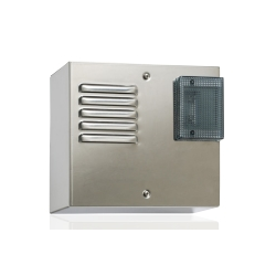 SIRENE EXTERIEURE INOX LED FUME